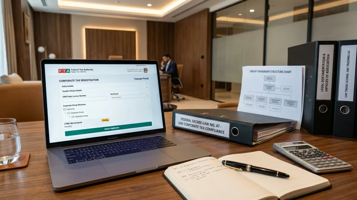 Corporate Tax Registration